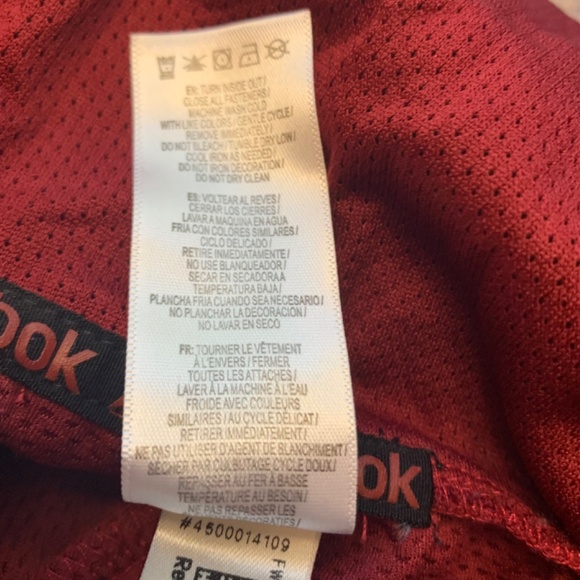 REEBOK Men’s Active mesh pullover/hoodie with pockets and drawstring neck - Picture 12 of 15